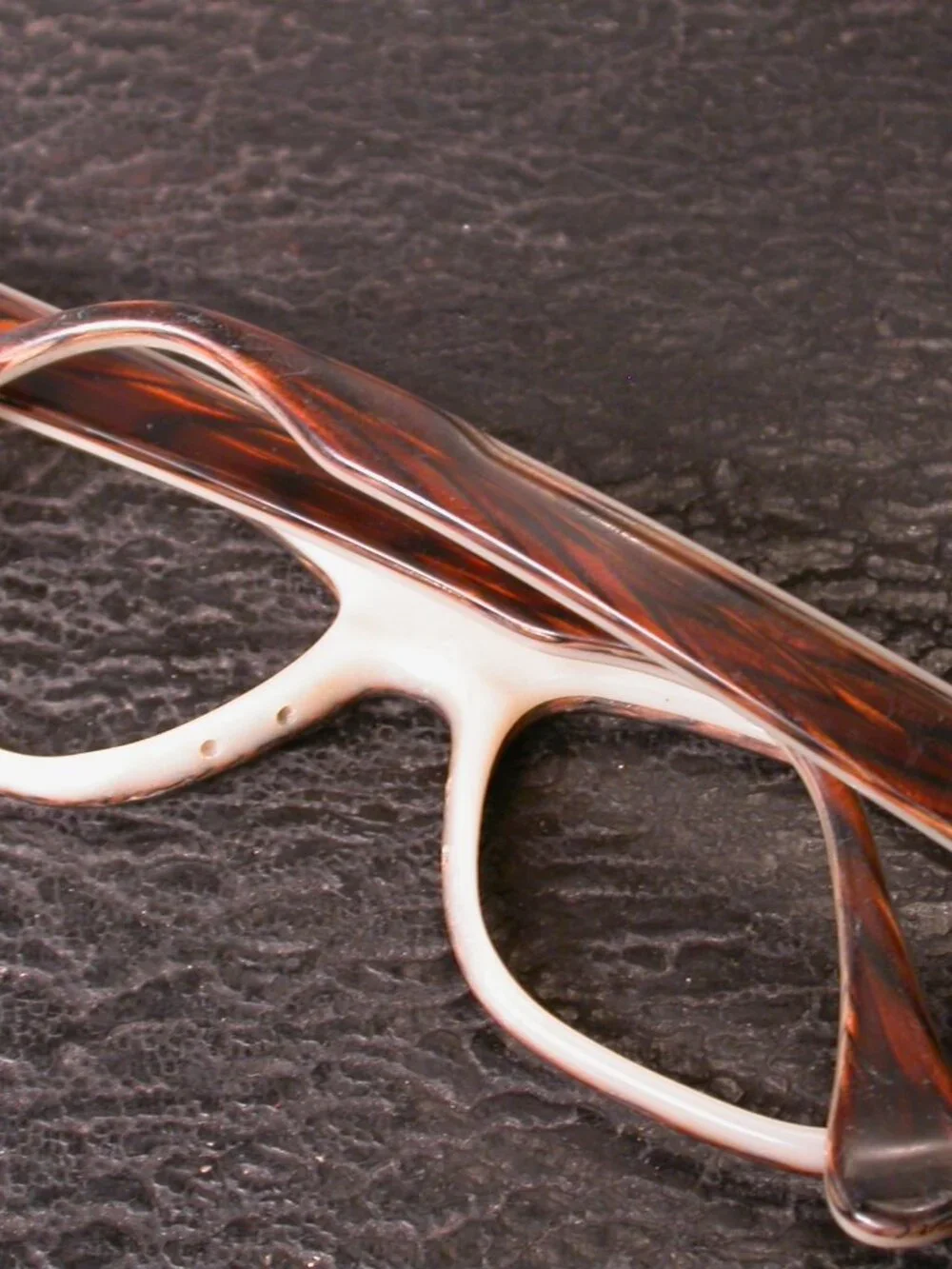 Caroline Abram Lula Tortoise Stripe Eyeglasses Frames Made in France